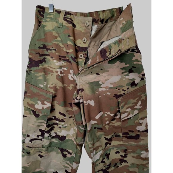 Army OCP Camo Pants Small Regular Insect Shield Combat Trouser Uniform Tactical - Picture 3 of 16